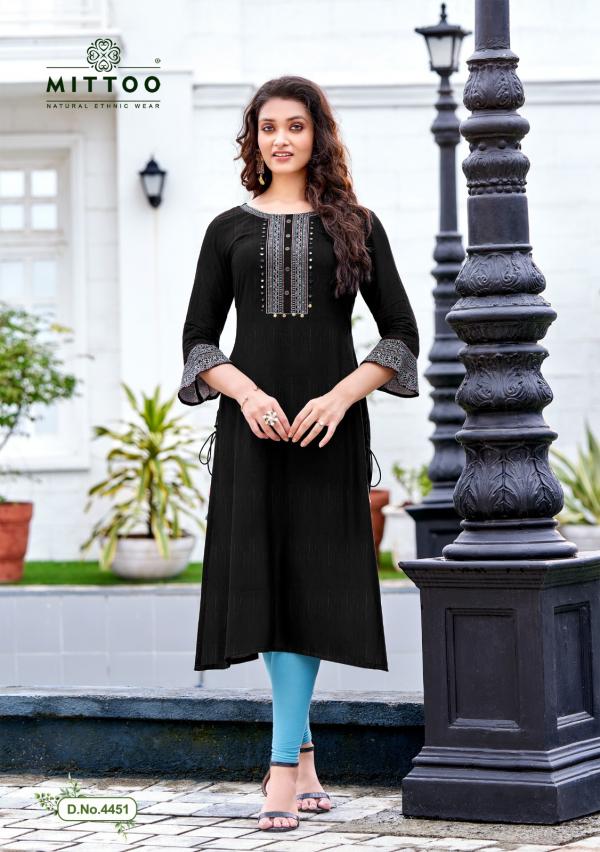 Mittoo Mayurika Vol 8 Rayon Designer Long Kurti Collection